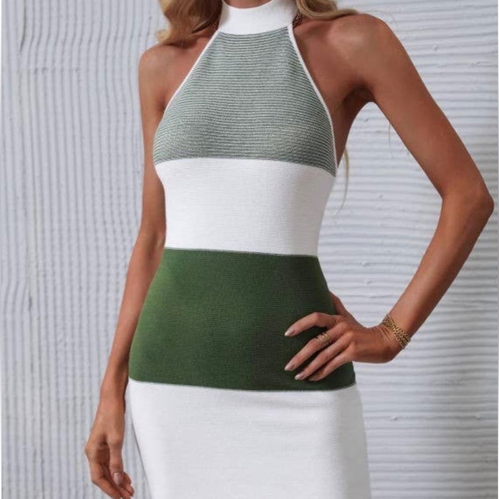 Mini Halter Dress